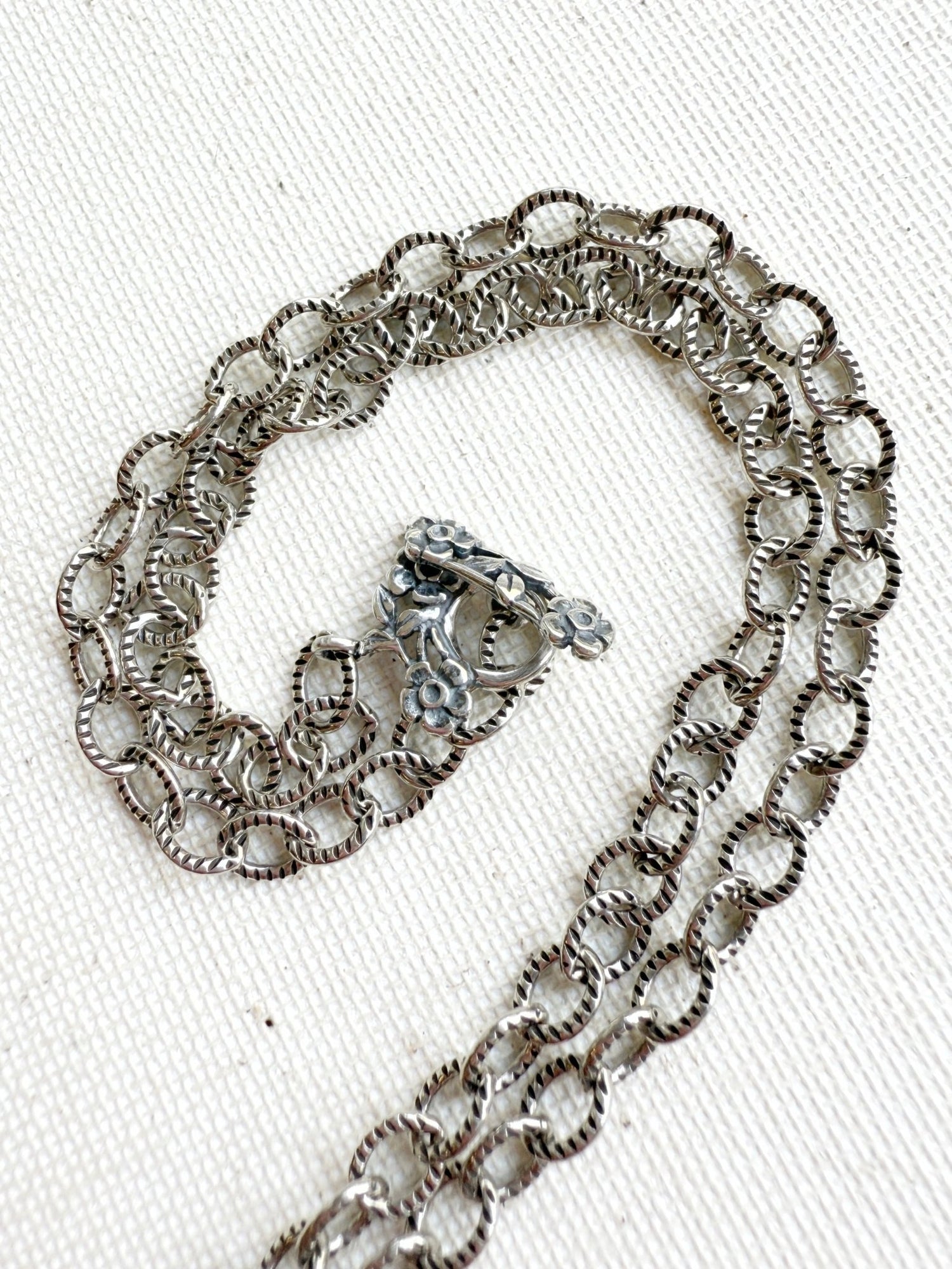 One of a Kind Vintage Arizona Turquoise and Sterling Silver Necklace by Sage Machado - The Sage Lifestyle