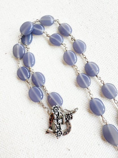 One of a Kind Vintage Arizona Turquoise, Sterling Silver and Blue Onyx Necklace by Sage Machado - The Sage Lifestyle