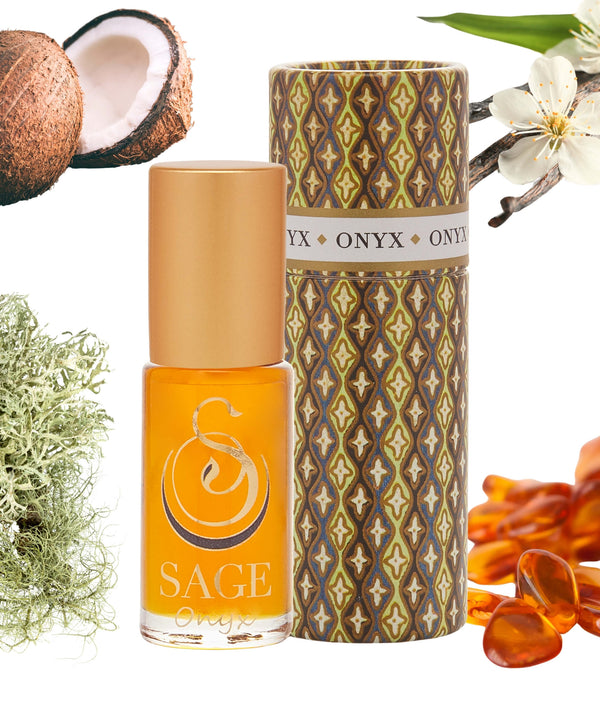 Onyx 1/8 oz Perfume Oil Concentrate Roll-On by Sage - The Sage Lifestyle