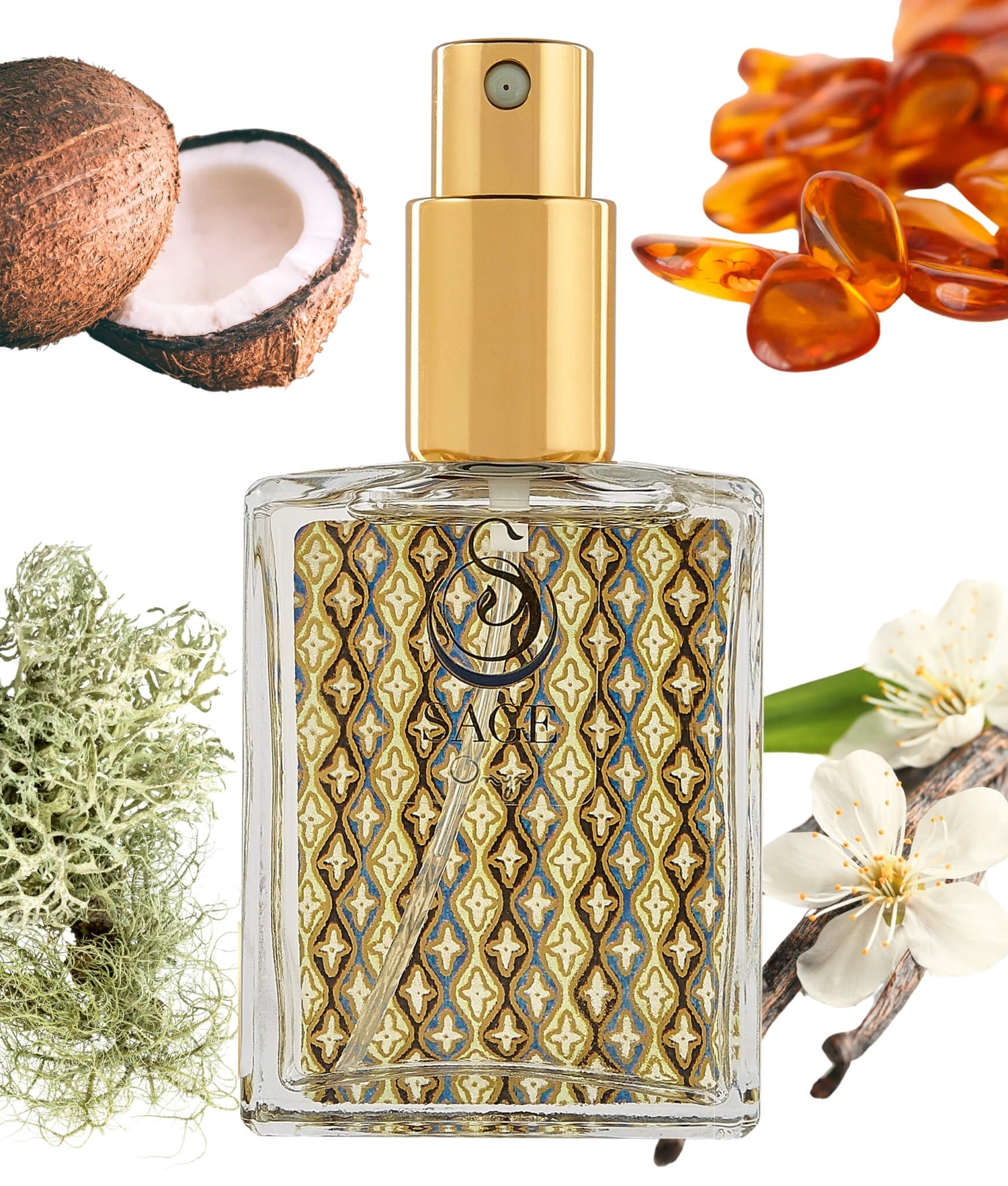 Onyx Organic 2oz Perfume Eau de Toilette by Sage - The Sage Lifestyle