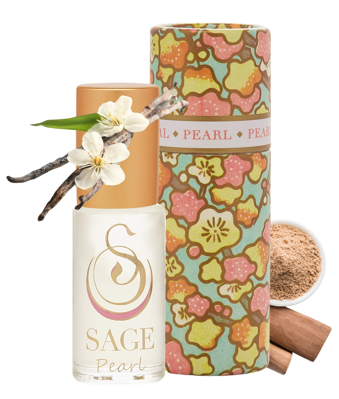 Pearl 1/8 oz Perfume Oil Concentrate Roll - On by Sage - The Sage Lifestyle