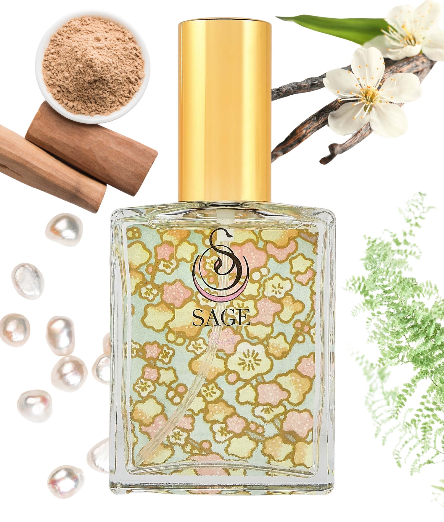 Pearl Organic 2oz Perfume Eau de Toilette by Sage - The Sage Lifestyle