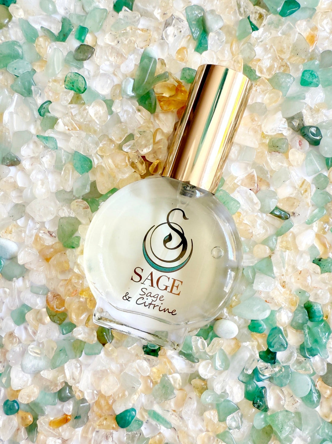 Sage &amp; Citrine Blend Limited Edition Organic 1/2oz Eau de Toilette Mini by Sage - The Sage Lifestyle