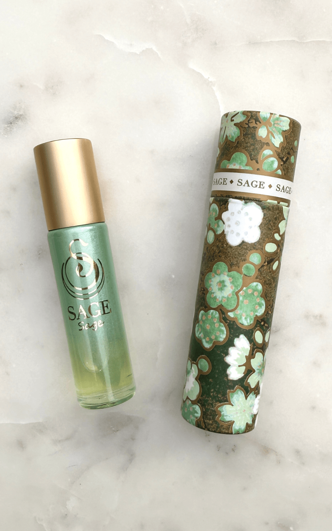 Sage Limited Edition Ombré Shimmer 1/4 oz Gemstone Perfume Oil Concentrate Roll - On by Sage - The Sage Lifestyle