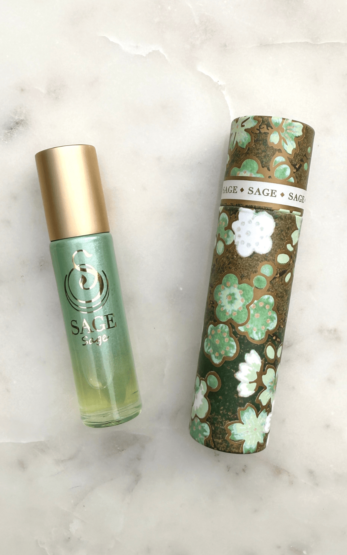 Sage Limited Edition Ombré Shimmer 1/4 oz Gemstone Perfume Oil Concentrate Roll - On by Sage - The Sage Lifestyle
