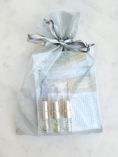 Top Seller Petite Spray Discovery Set — Diamond, Pearl & Onyx | Organic Eau de Toilette 2mL by Sage - The Sage Lifestyle