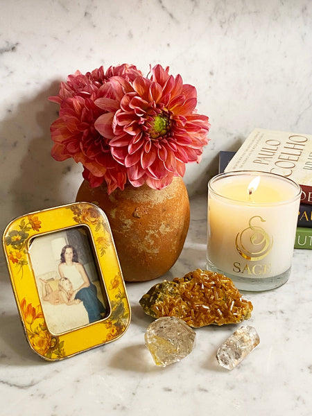 Amber 8 oz Luxury Candle by Sage - The Sage Lifestyle