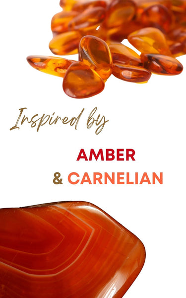 Amber & Carnelian Blend Gemstone Perfume Oil Roll-On by Sage - The Sage Lifestyle