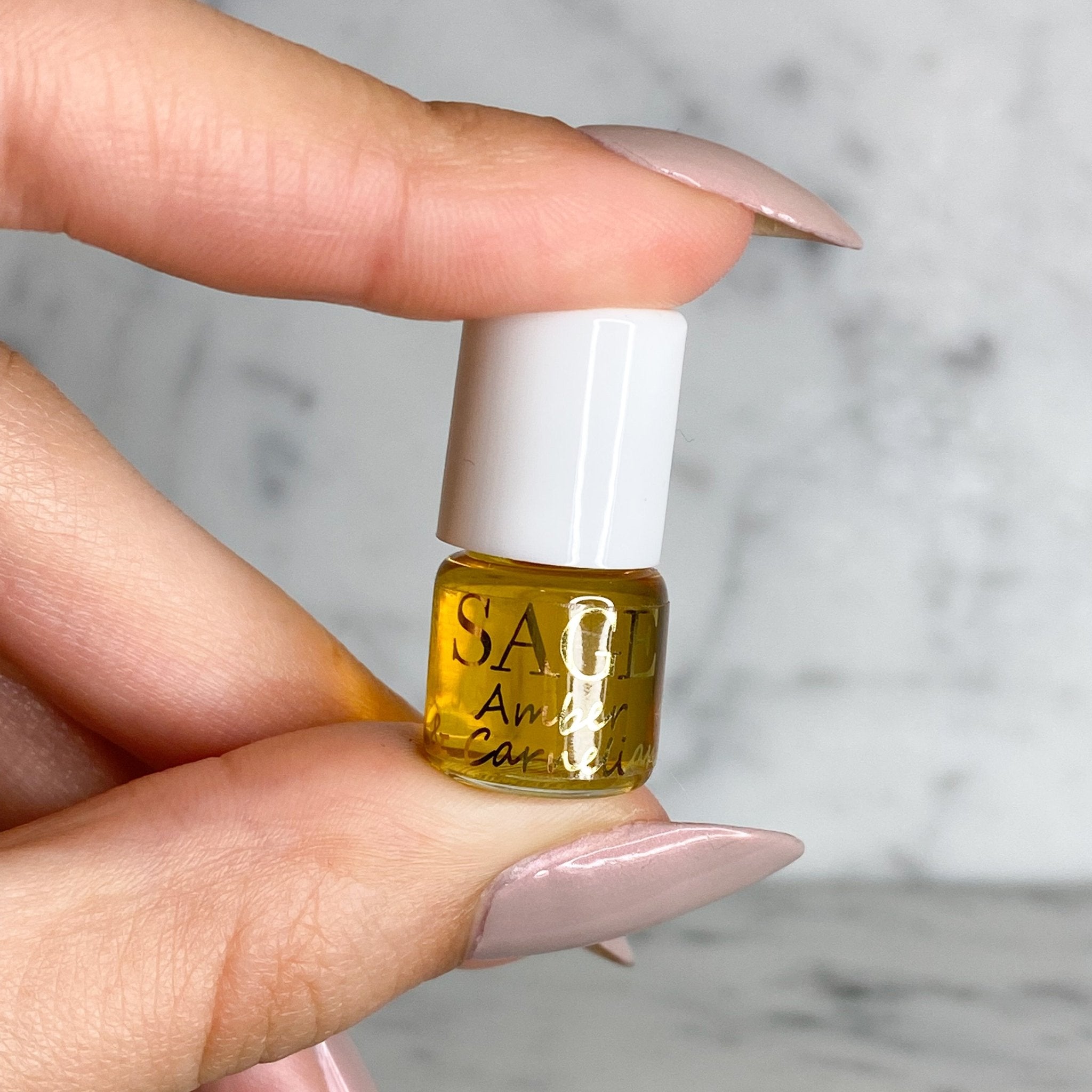 Amber &amp; Carnelian Blend Perfume Oil Mini Rollie by Sage - The Sage Lifestyle