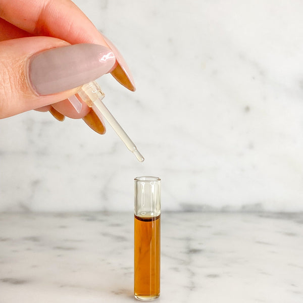 Amber & Carnelian Blend Perfume Oil Sample by Sage - The Sage Lifestyle