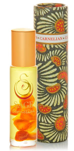 Carnelian 1/4 oz Gemstone Perfume Oil Roll-On by Sage - The Sage Lifestyle