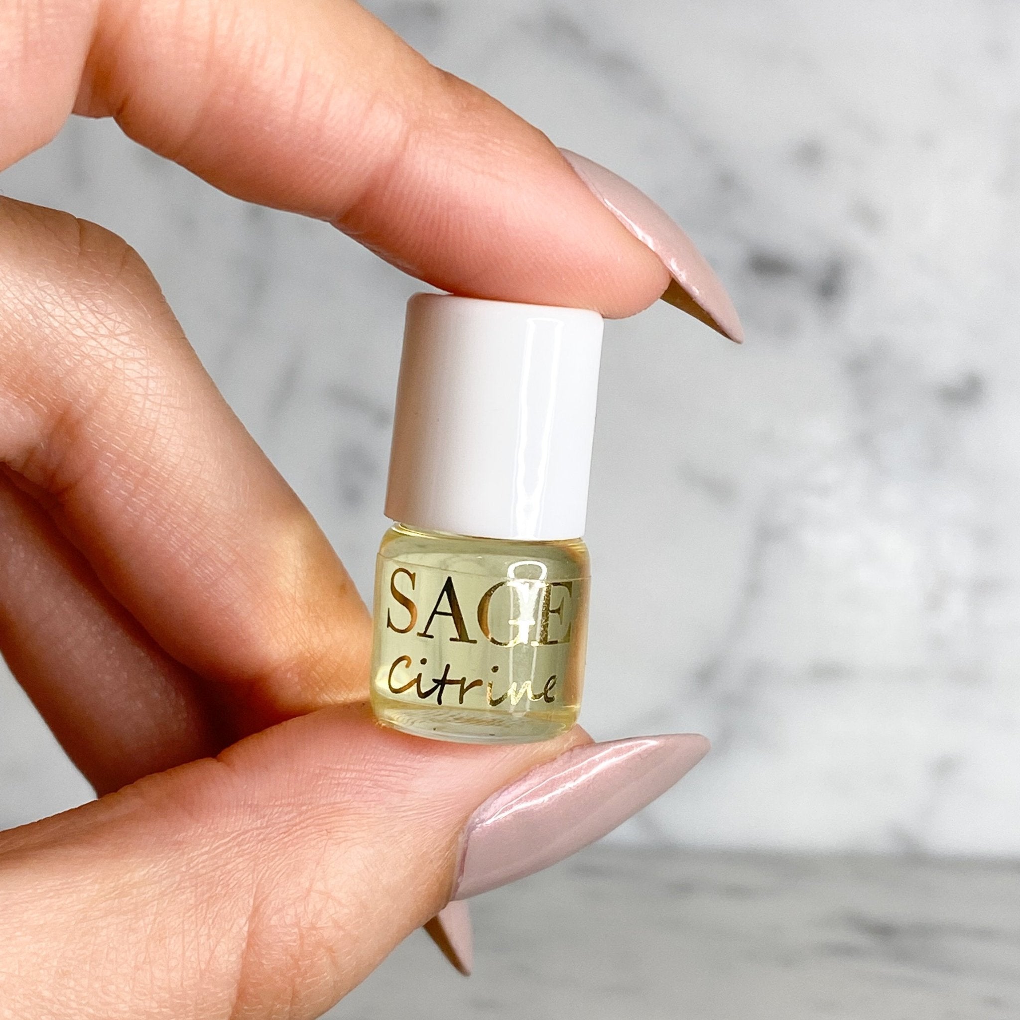 Citrine Perfume Oil Mini Rollie by Sage - The Sage Lifestyle