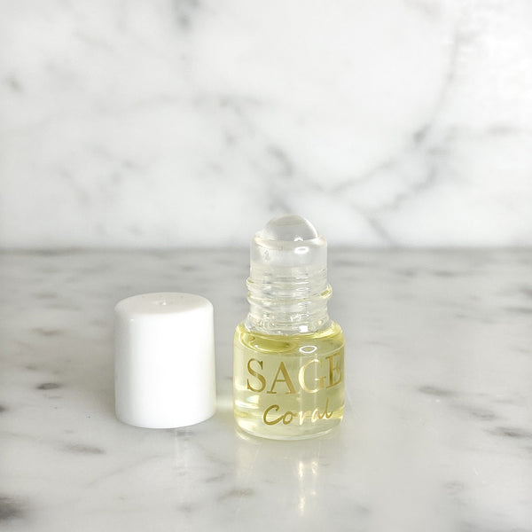Coral Perfume Oil Mini Rollie by Sage - The Sage Lifestyle