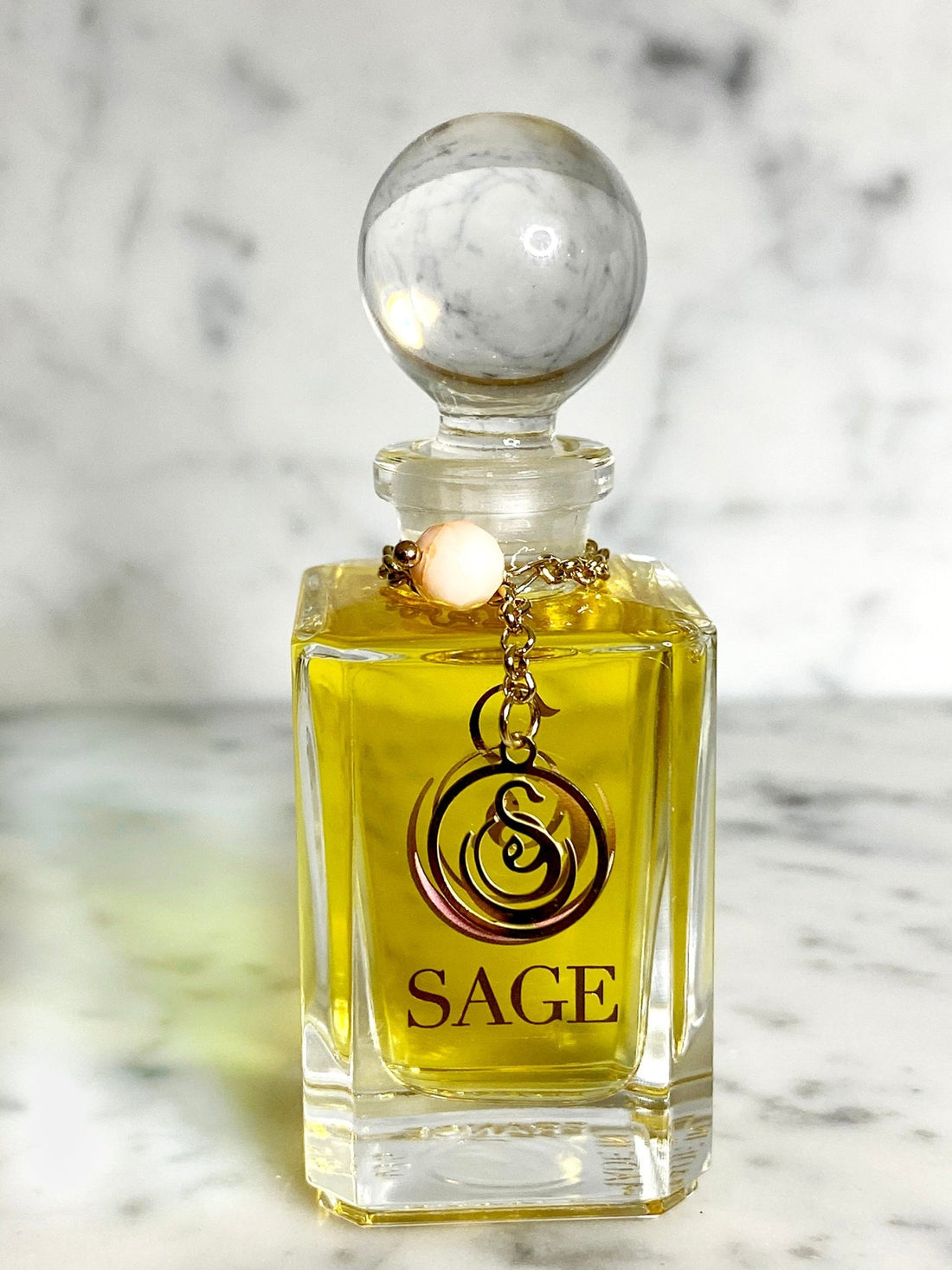 Coral Vanity Bottle by Sage, Pure Perfume Oil - The Sage Lifestyle