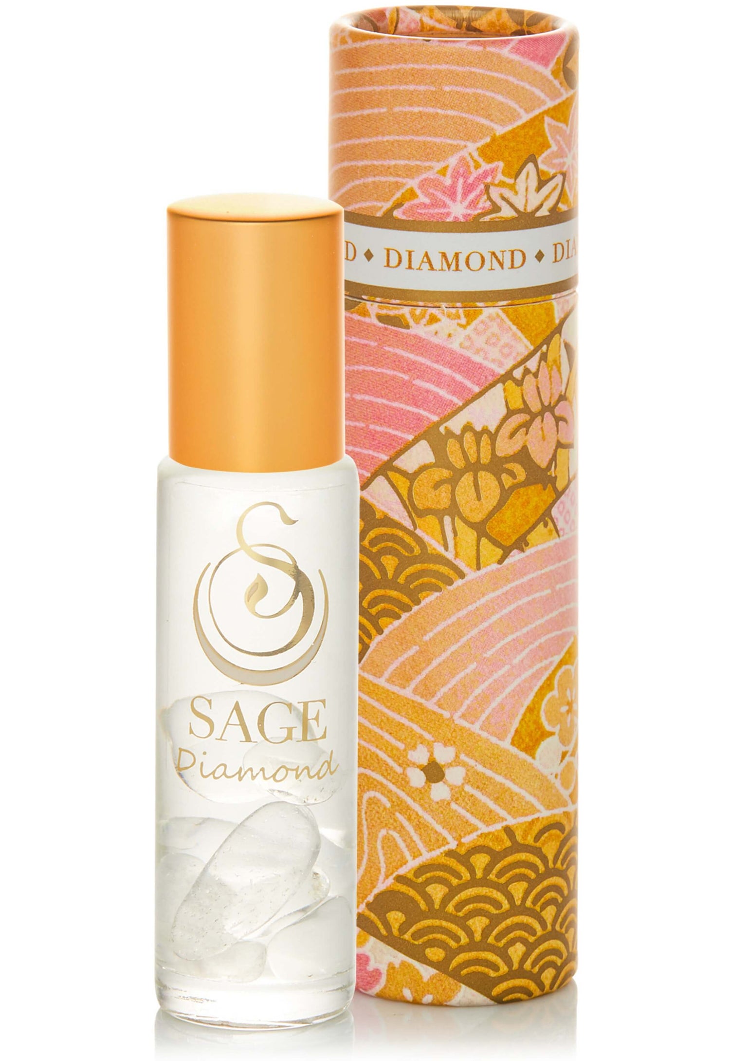 Diamond 1/4 oz Gemstone Perfume Oil Concentrate Roll-On by Sage - The Sage Lifestyle