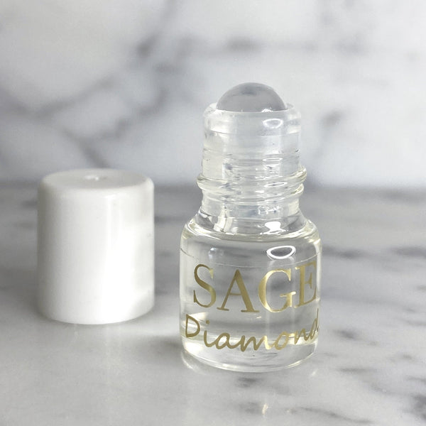 Diamond Perfume Oil Mini Rollie by Sage - The Sage Lifestyle