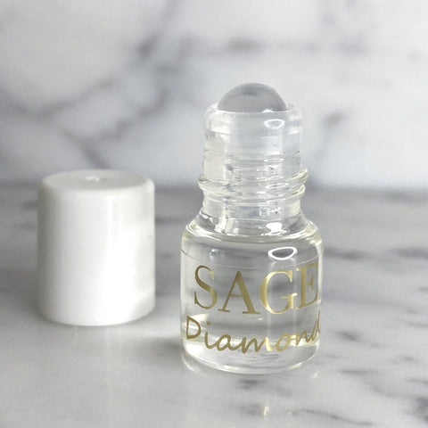 Diamond Perfume Oil Mini Rollie by Sage - The Sage Lifestyle