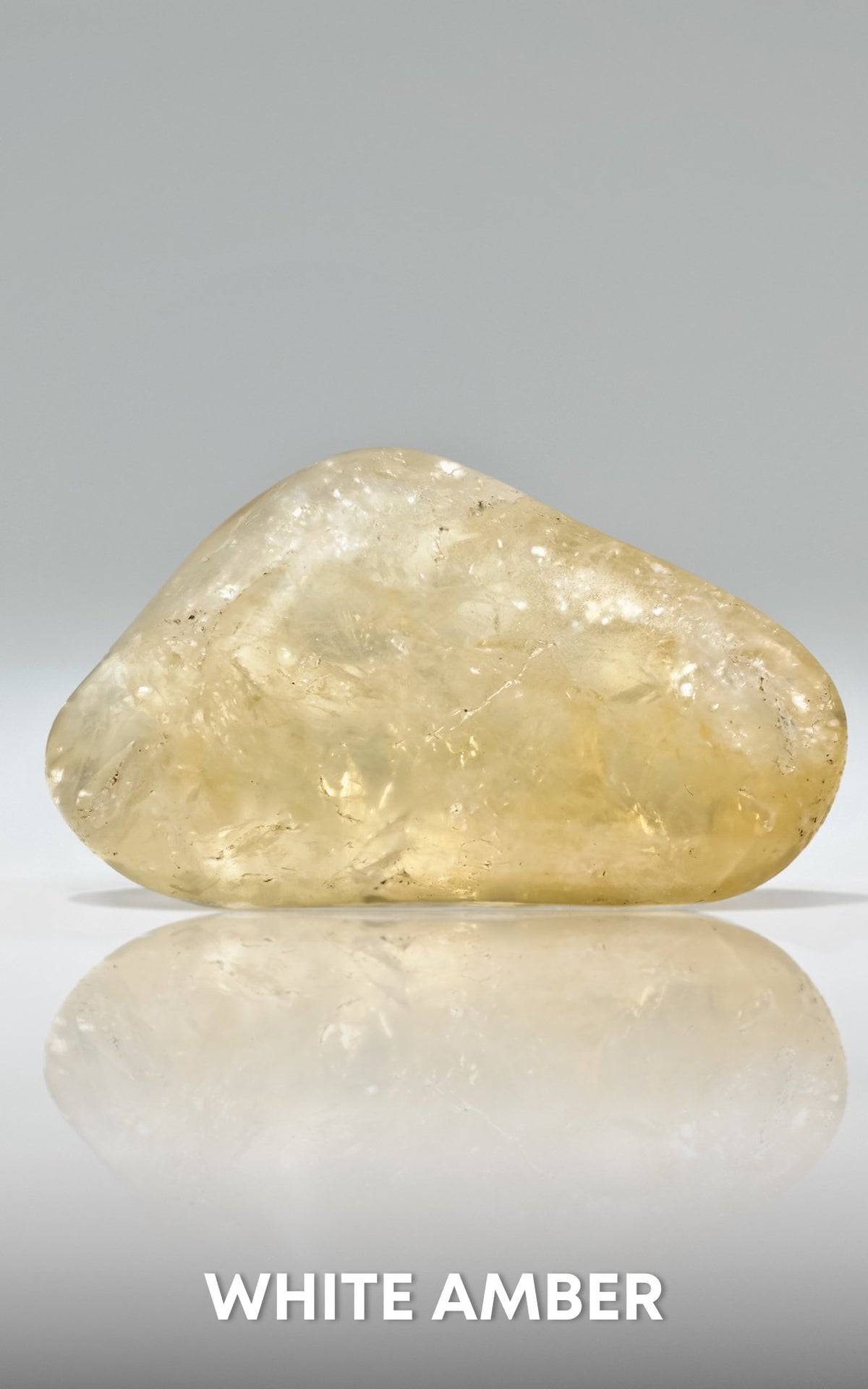 Scent notes include Golden, translucent amber resin with a warm glow, evoking the rich, resinous warmth of the amber note
