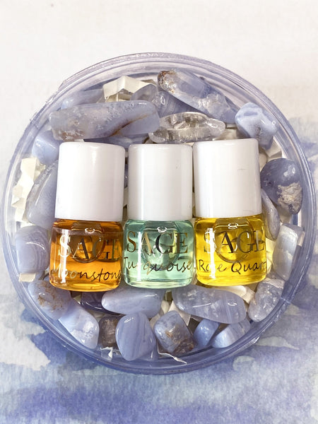 Floral Mini Rollie Trio Sample Set by Sage - The Sage Lifestyle