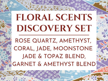 Floral Perfume Oil Sample Vial Set by Sage - The Sage Lifestyle