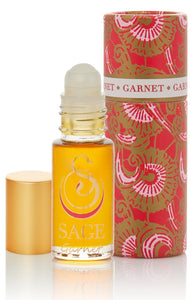 Garnet Gemstone Perfume Oil Roll-On by Sage - The Sage Lifestyle