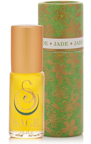 Jade Gemstone Perfume Oil Roll-On by Sage - The Sage Lifestyle