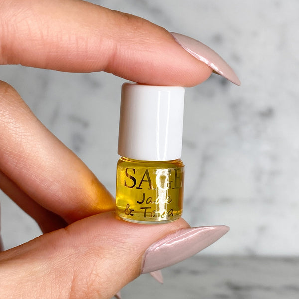 Jade & Topaz Blend Perfume Oil Mini Rollie by Sage - The Sage Lifestyle