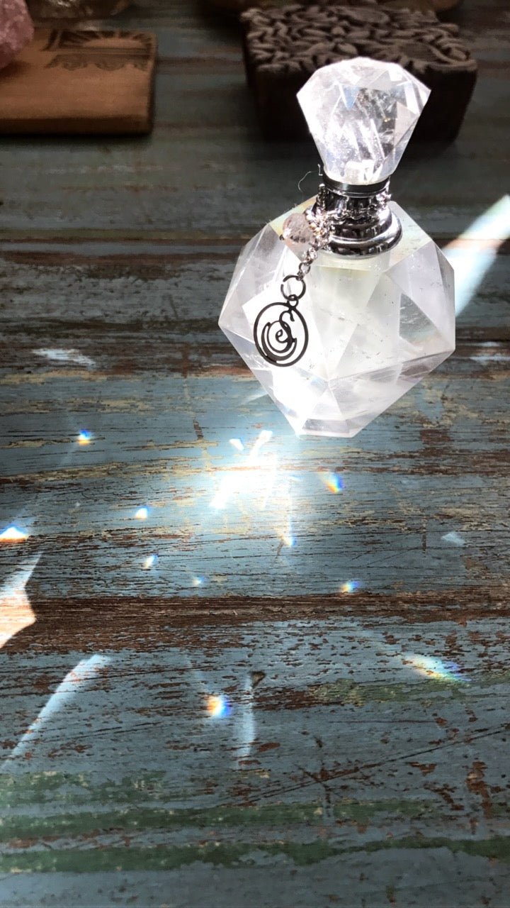 Large Gemstone Perfume Bottle - The Sage Lifestyle
