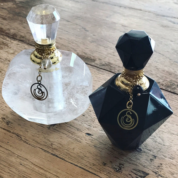 Medium Gemstone Perfume Bottle by Sage - Niche Perfume - Vegan Perfume - The Sage Lifestyle