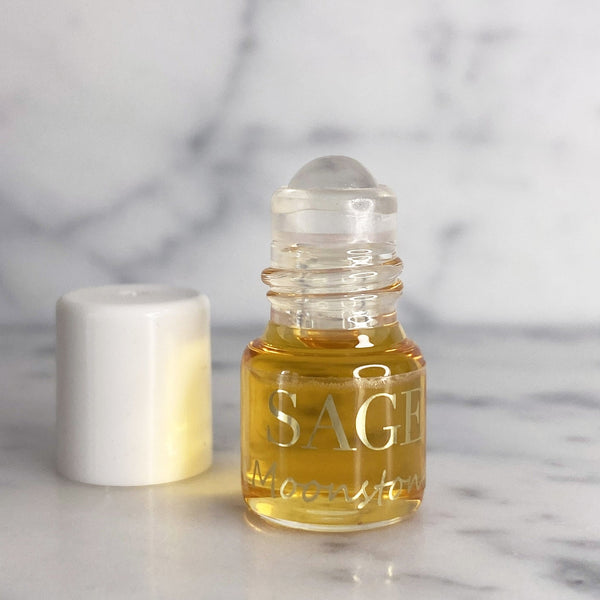 Moonstone Perfume Oil Mini Rollie by Sage - The Sage Lifestyle