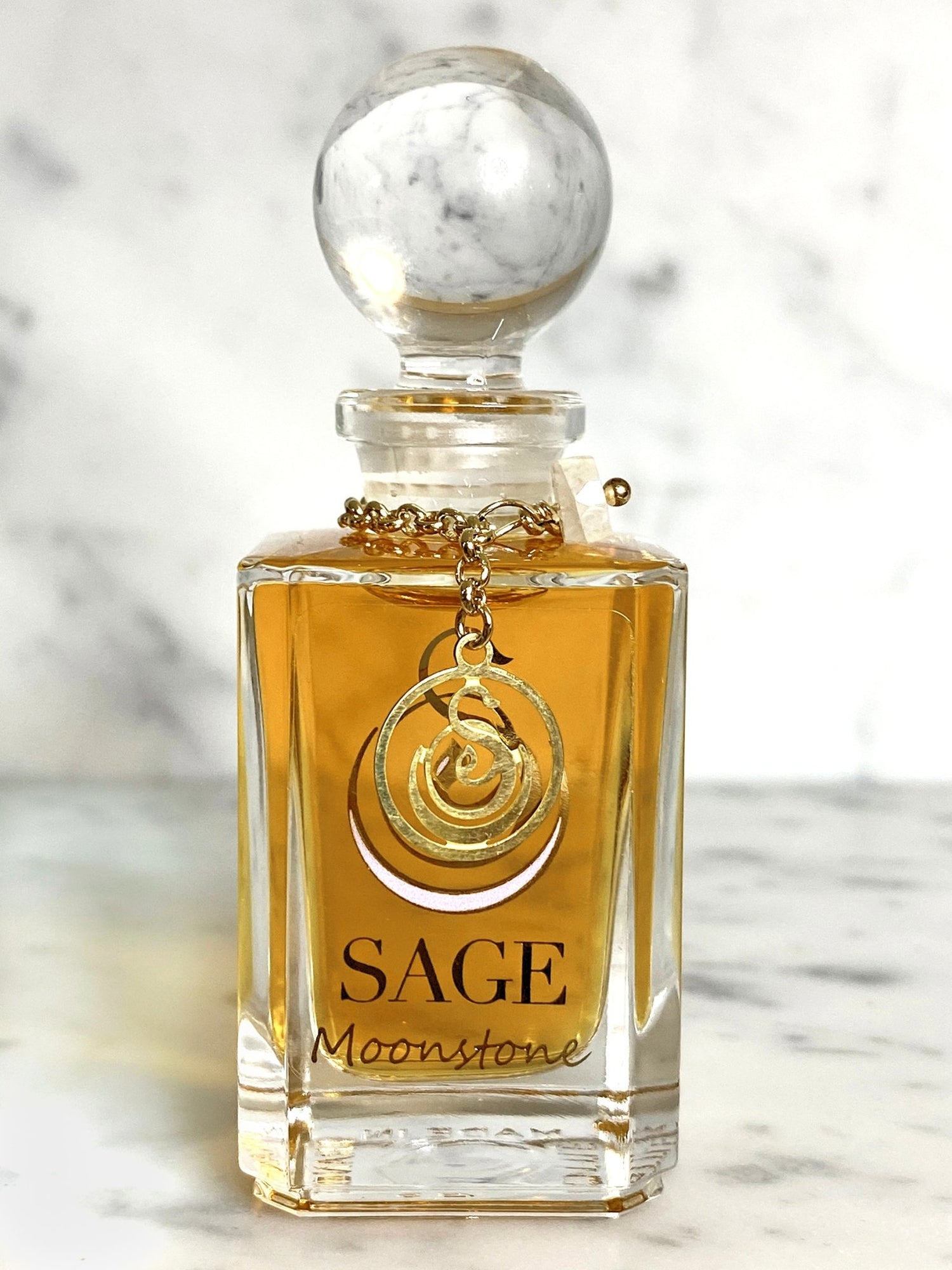  The Sage Lifestyle PEARL Gemstone Roll-On Perfume Oil (1/8 Oz)  - Travel Perfume, Vegan Perfume Oil - Feel Subtle Hint of Sandalwood, Fresh  Musk, Vanilla : Everything Else