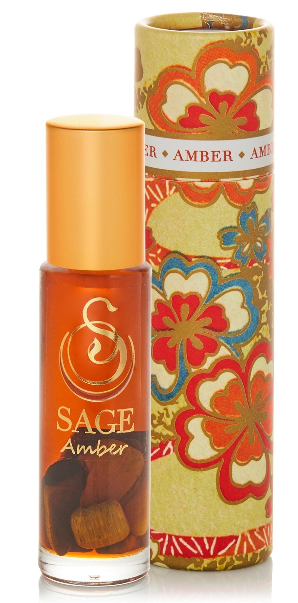 OBSESSION ~ Amber Gemstone Perfume Roll-On and EDT Gift Set by Sage - The Sage Lifestyle