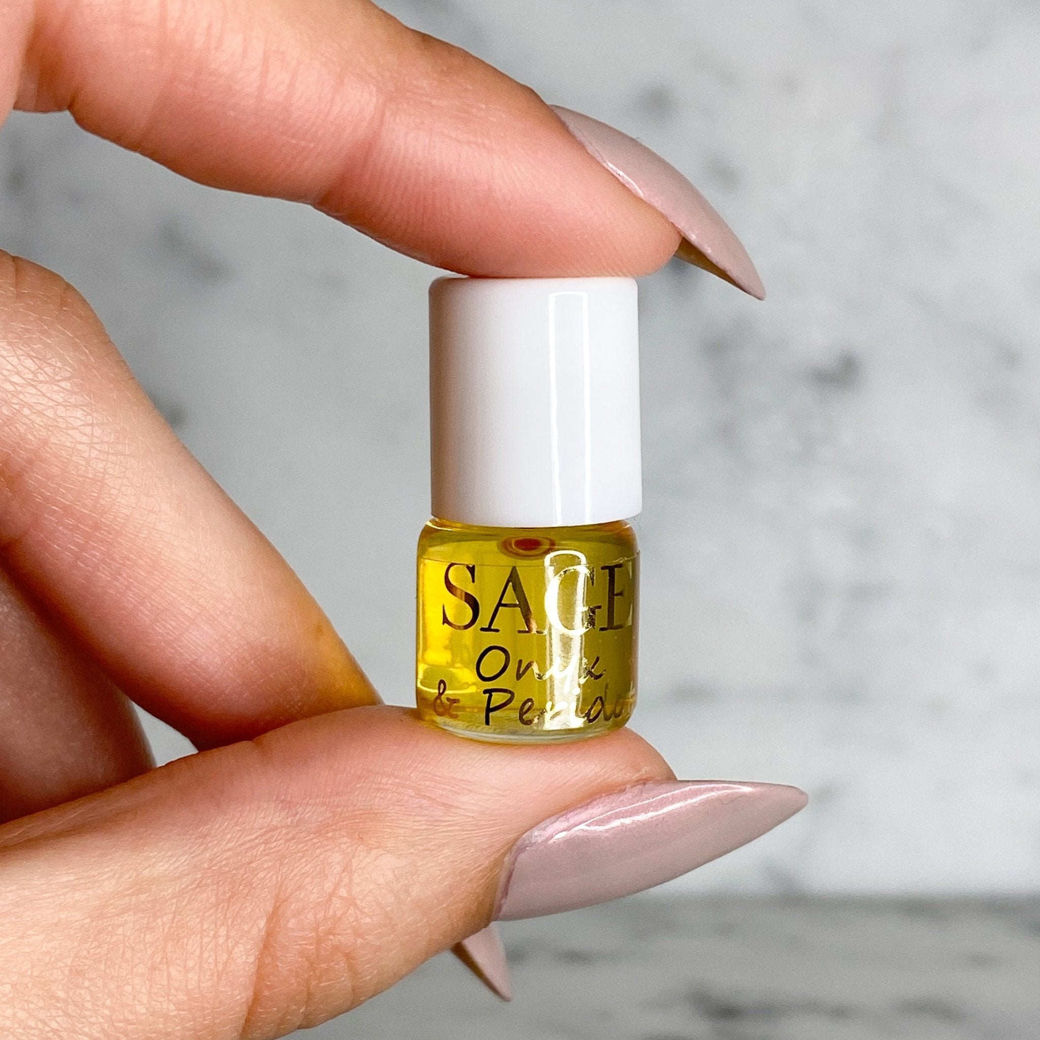 Onyx & Peridot Blend Perfume Oil Mini Rollie by Sage - The Sage Lifestyle