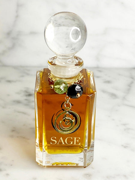 Onyx & Peridot Blend Vanity Bottle by Sage, Pure Perfume Oil - The Sage Lifestyle