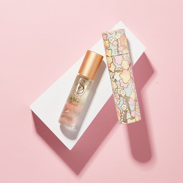 Pearl 1/4 oz Gemstone Perfume Oil Roll-On by Sage - The Sage Lifestyle