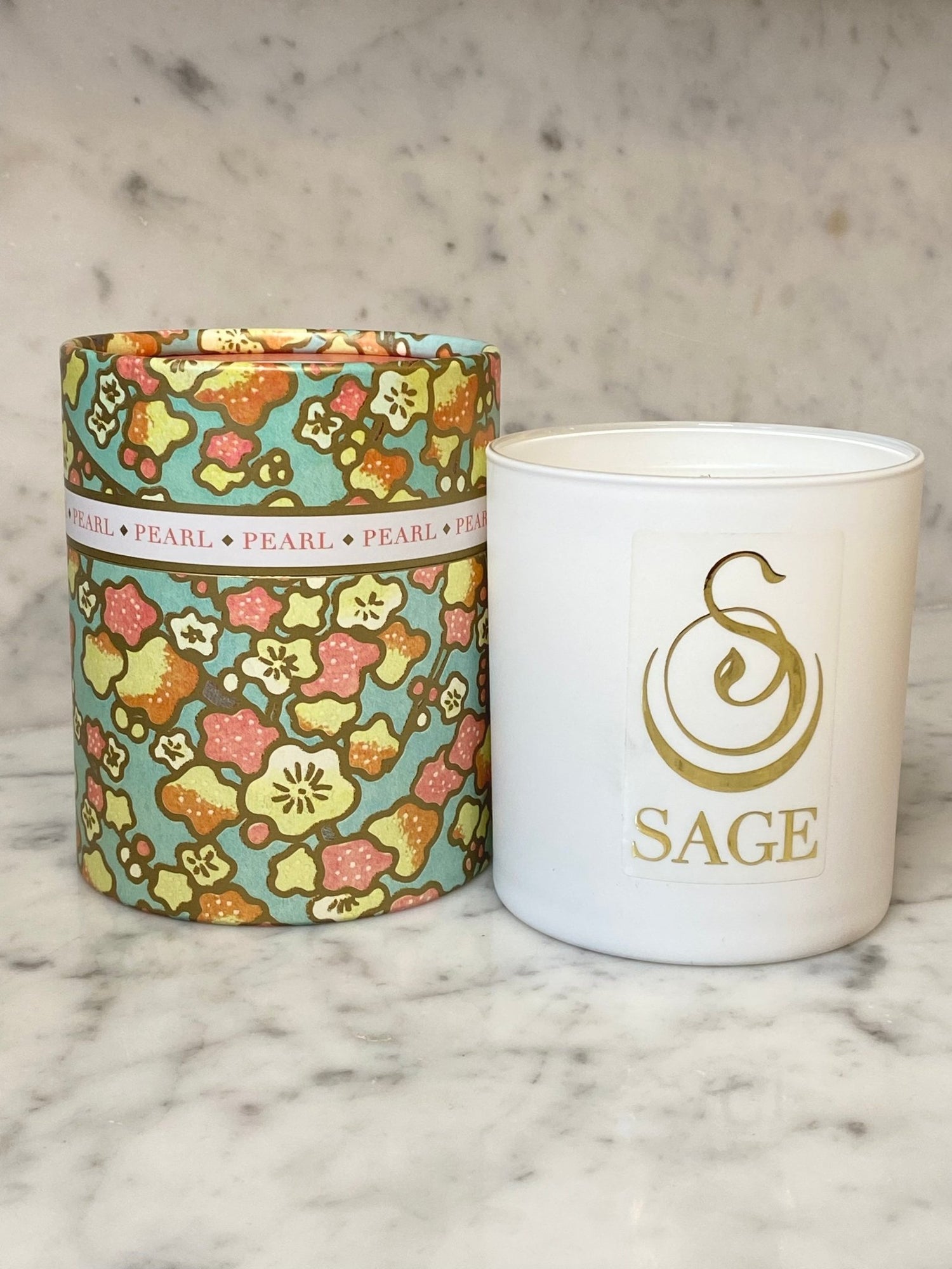 Pearl 8 oz Luxury Candle by Sage - The Sage Lifestyle