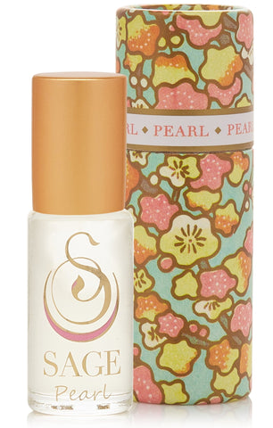Pearl Gemstone Perfume Oil Roll-On by Sage - The Sage Lifestyle