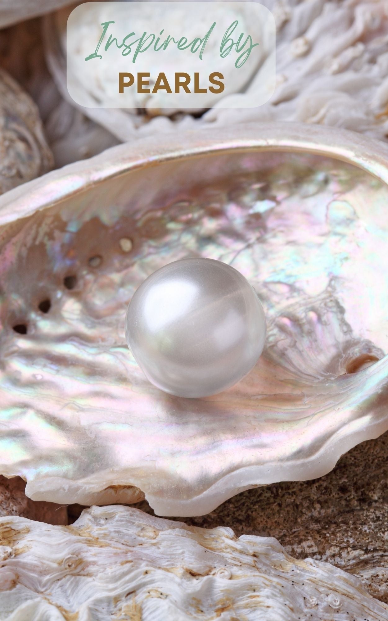 Full Pearl Stone, Real Pearl Stones, Water Pearls Uk, Follow Your