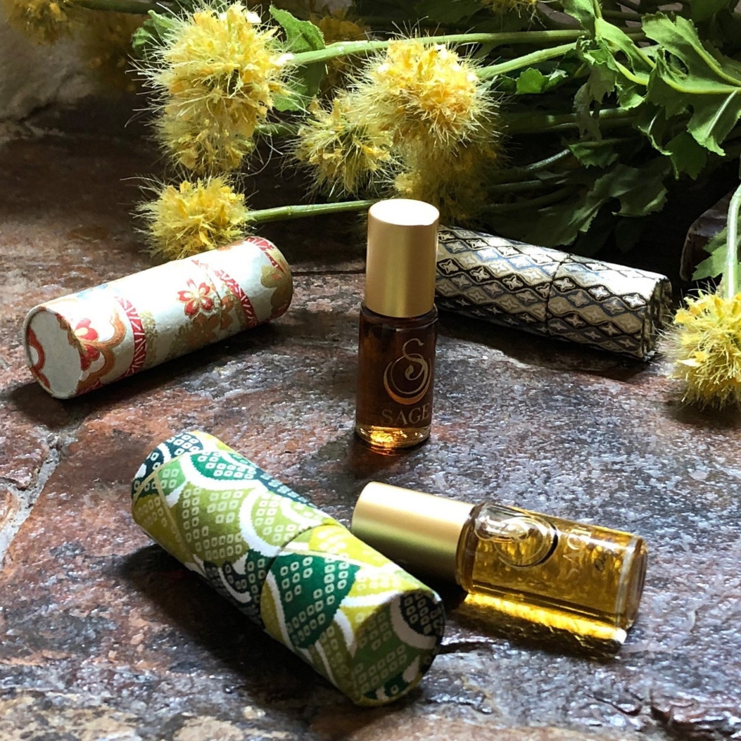 Peridot Gemstone Perfume Oil Roll-On by Sage - The Sage Lifestyle
