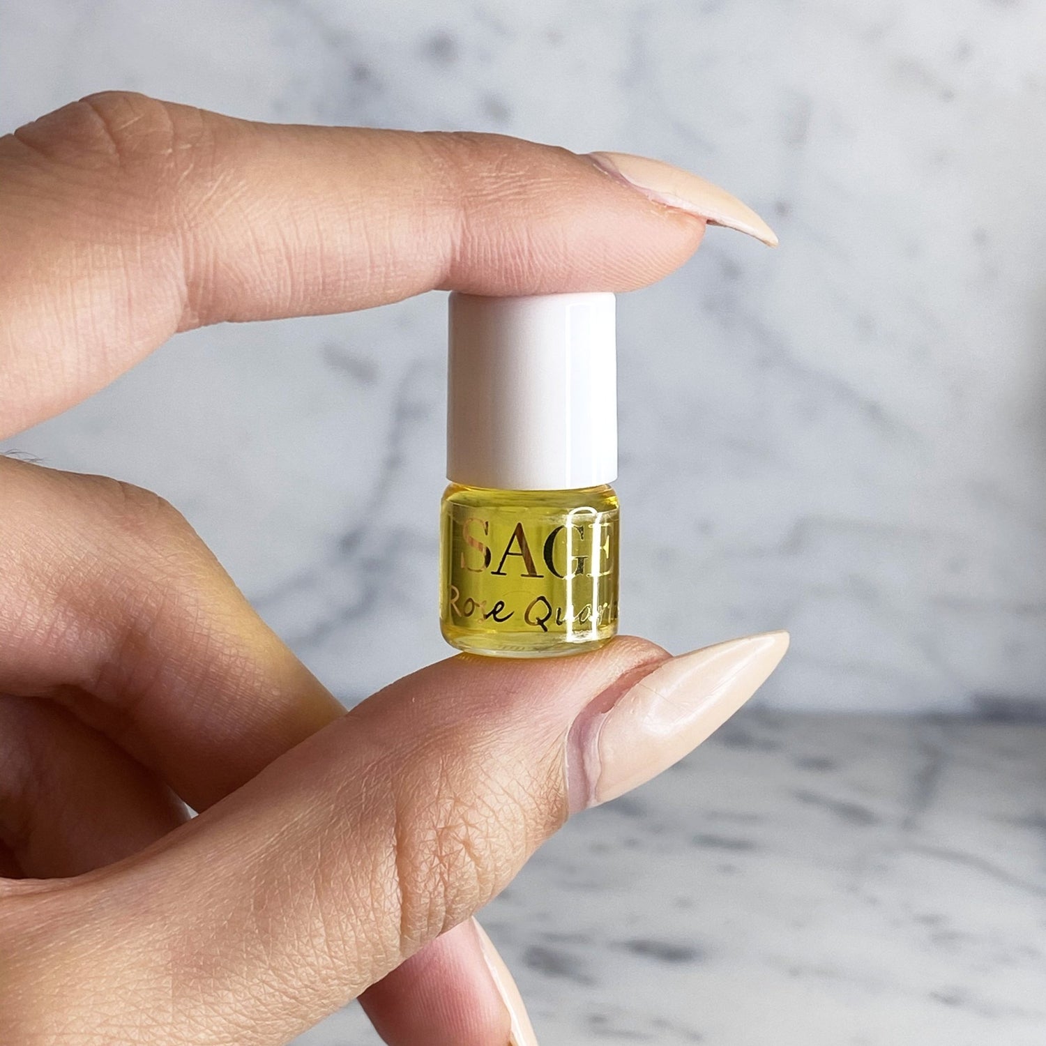 Rose Quartz Perfume Oil Mini Rollie by Sage - The Sage Lifestyle