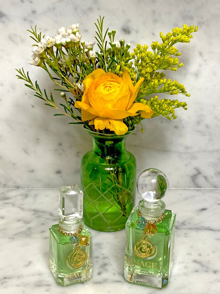 Sage & Citrine Blend Vanity Bottle by Sage, Pure Perfume Oil - The Sage Lifestyle