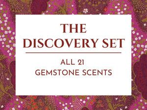 The Discovery Set - Sample Vials of 21 Gemstone Scents by Sage - The Sage Lifestyle