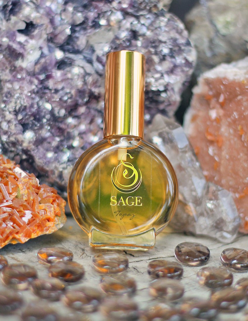 Topaz 1/2oz Eau de Toilette Mini by Sage - Niche Perfume - Vegan Perfume - The Sage Lifestyle