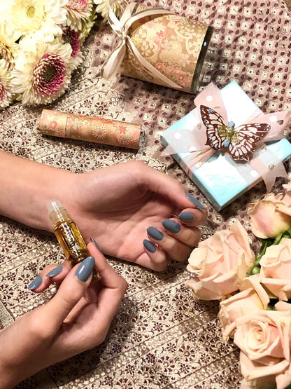 Topaz Gemstone Perfume Oil Roll-On by Sage - The Sage Lifestyle